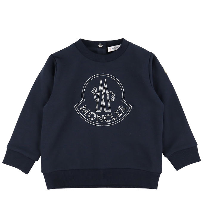 Moncler Sweatshirt Navy M Logo