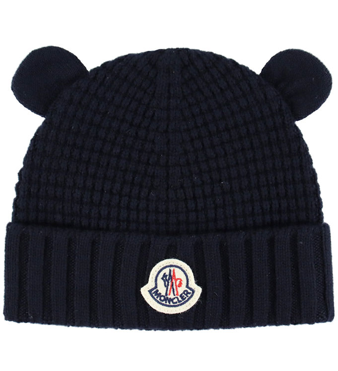 Moncler Hue – Uld – Strik m. Érer – Navy