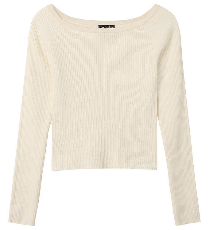 LMTD Bluse – Strik – NlfLarin – Antique White