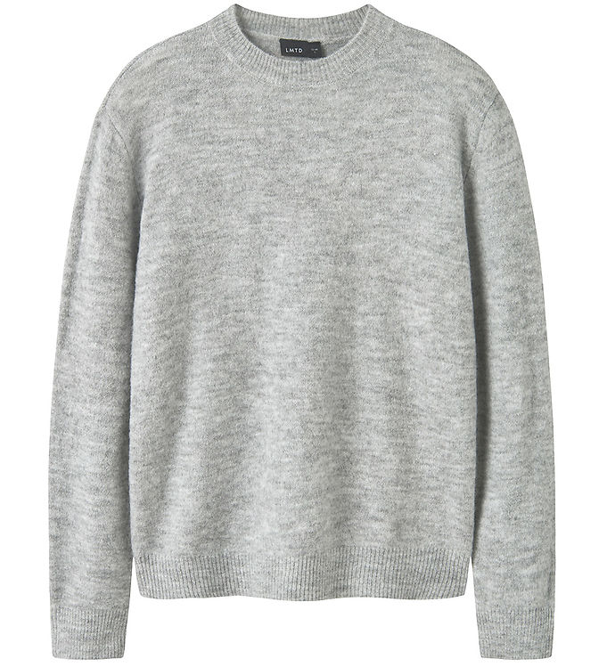 LMTD Bluse – Strik – NlmOdett – Light Grey Melange