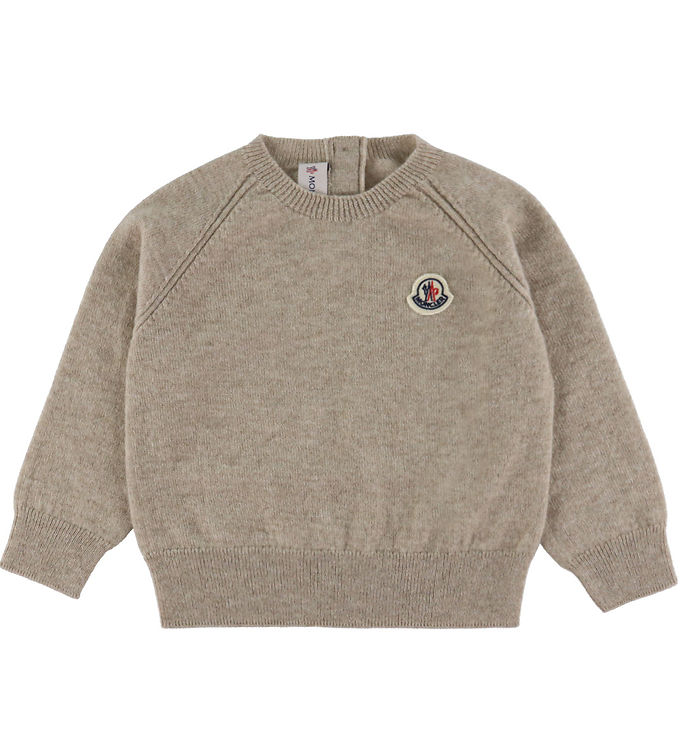 Moncler Bluse - Strik - Uld - Khaki