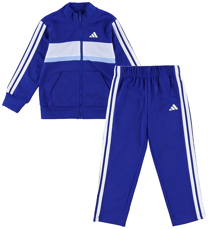 adidas Performance Træningssæt – I 3S TIB TS – Royblu/Globlu/Hvi