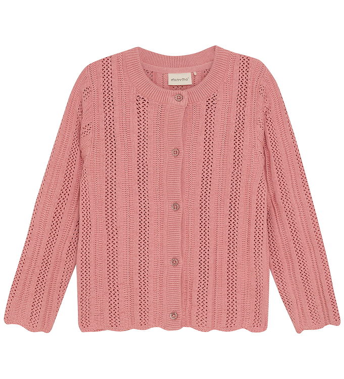 Minymo Cardigan - Strik - Rosette