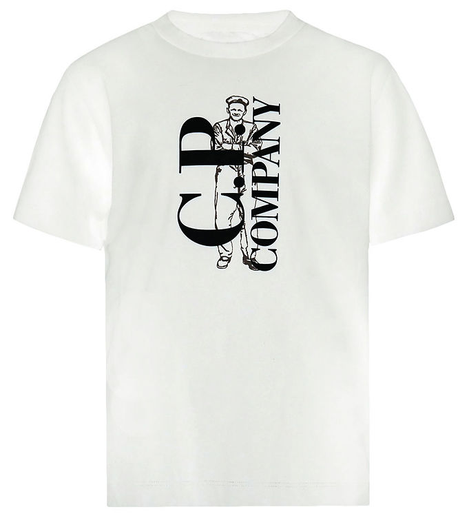 C.P.Company T-shirt – Gauze White