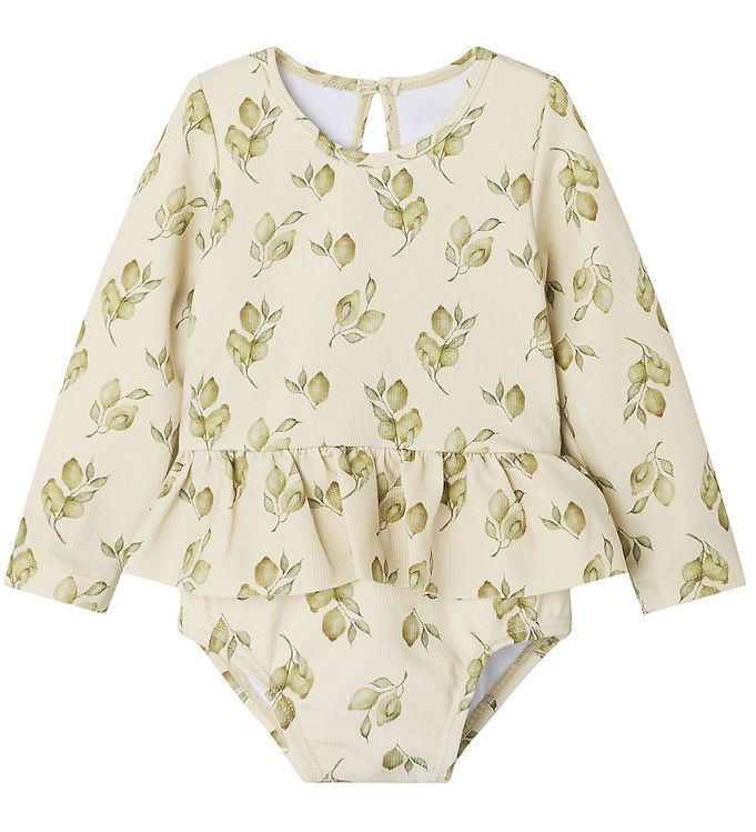 Lil’ Atelier Badedragt – Vaflet – NbfFloria – Turtledove
