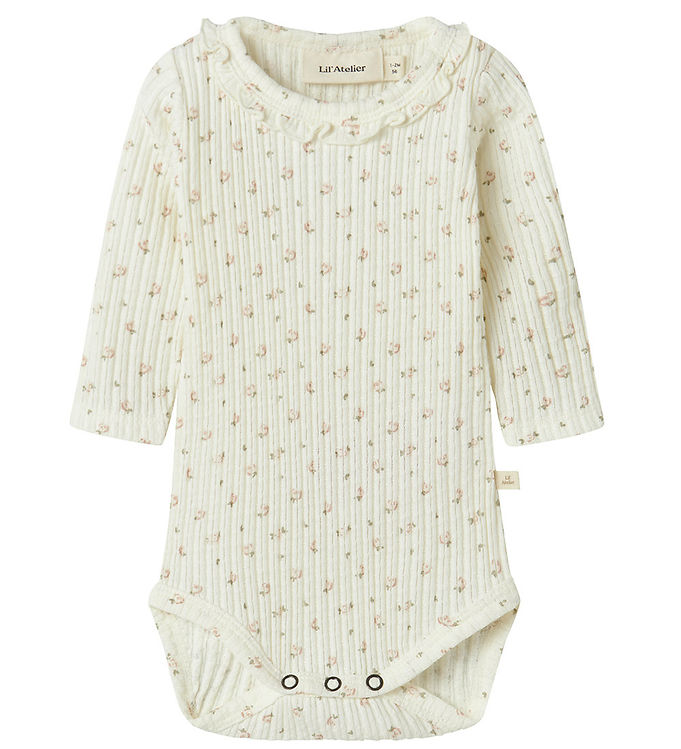 Lil’ Atelier Body l/æ – Rib – NbfHulla – Coconut Milk