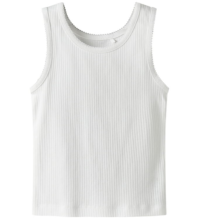 Name It Tanktop – Rib – NkfFikatie – Lucent White