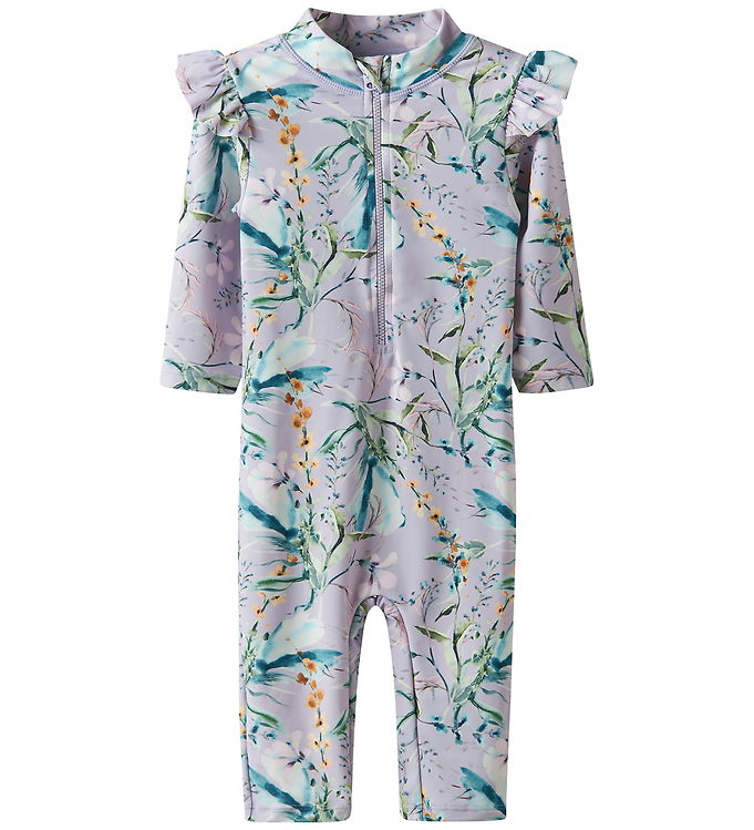 Name It Badeheldragt – NmfZila – UV40+ – Orchid Bloom