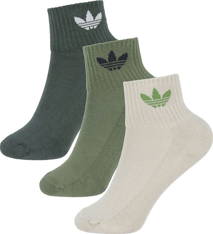 adidas Originals Strømper – 3-pak – Medrkh/Wonbei/Legar