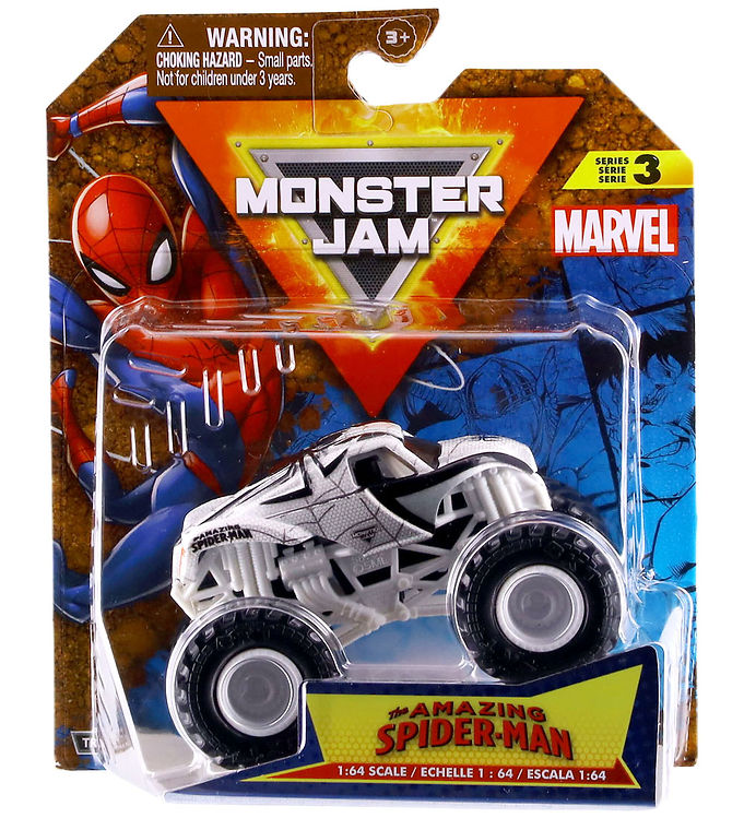 Monster Jam Truck – 1:64 – Marvel – Spiderman