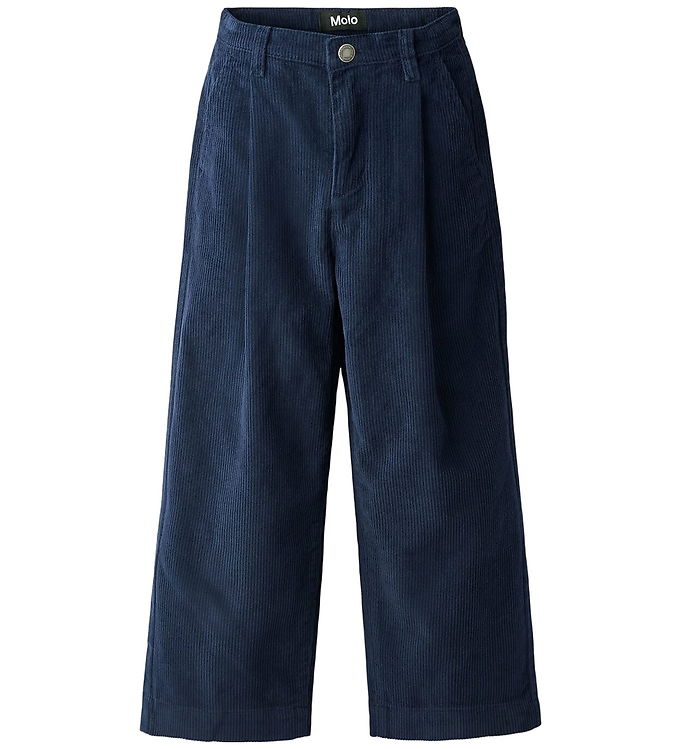 Molo Fløjlsbukser – Alaine – Galaxy Blue