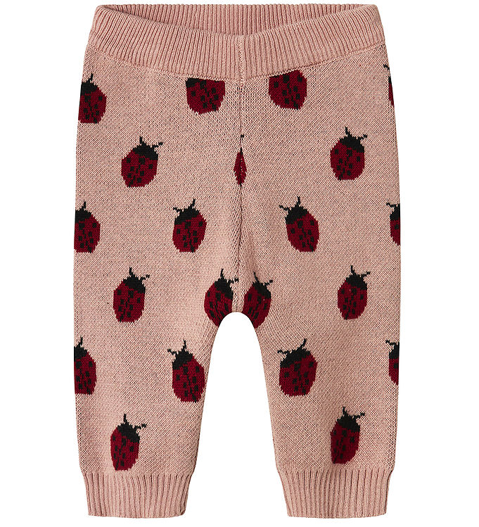 Lil’ Atelier Bukser – Strik – NbfLulio – Misty Rose
