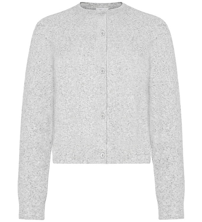 Grunt cardigan - Strik - GrIben - Grey