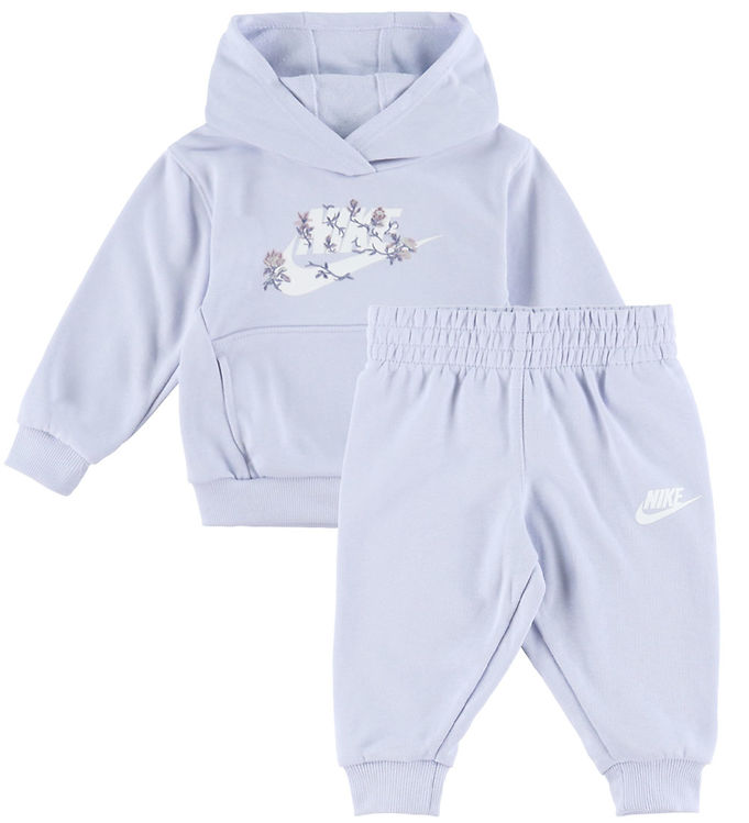 Nike Sweatsæt - Hættetrøje/Sweatpants - Ghost
