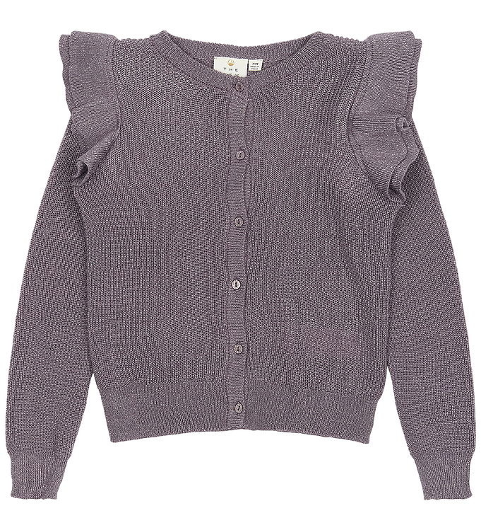 The New Cardigan - Strik - TnPerla - Gray Ridge m. Glimmer