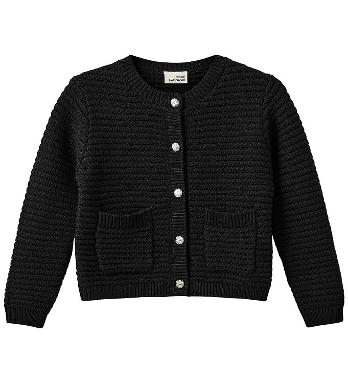 Sofie Schnoor Cardigan - Strik - Kyrask - Sort
