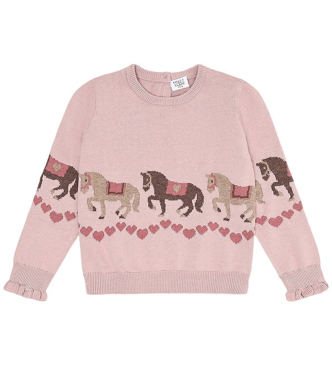 Hust and Claire Bluse - Strik - Pani Horse - Adobe Rose