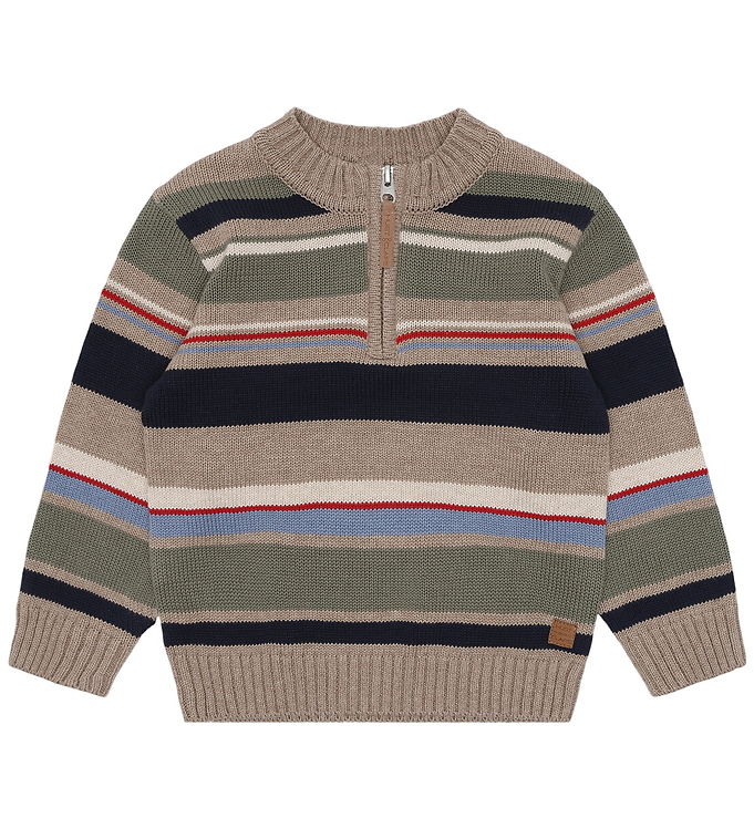 Hust and Claire Bluse - Strik - Pelle - Biscuit