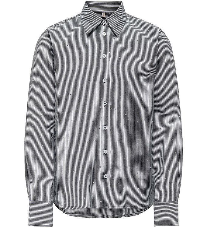 Kids Only Skjorte Kogsiv Bright White/naval Academy