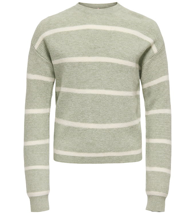 Kids Only Bluse - Strik - Noos - KogFranca - Desert Sage/Small S