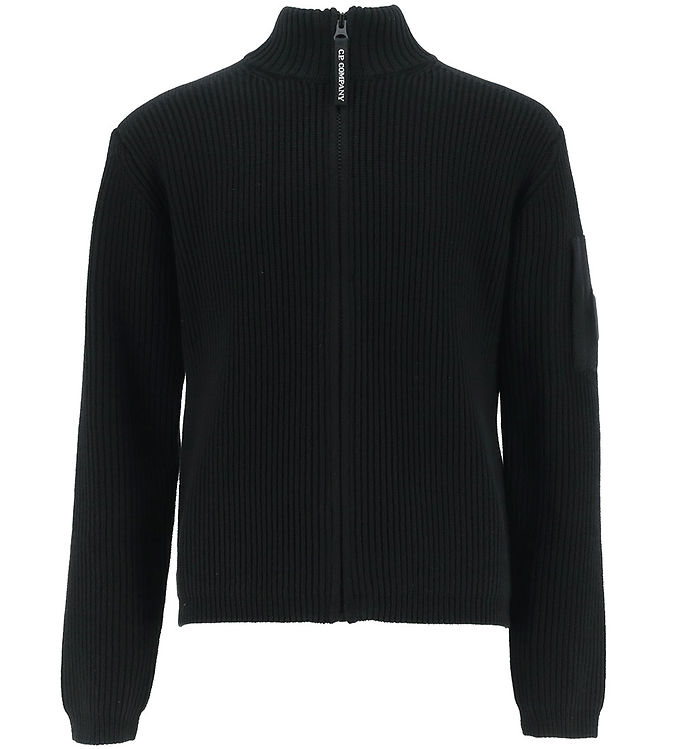 C.P. Company Cardigan - Strik - Sort