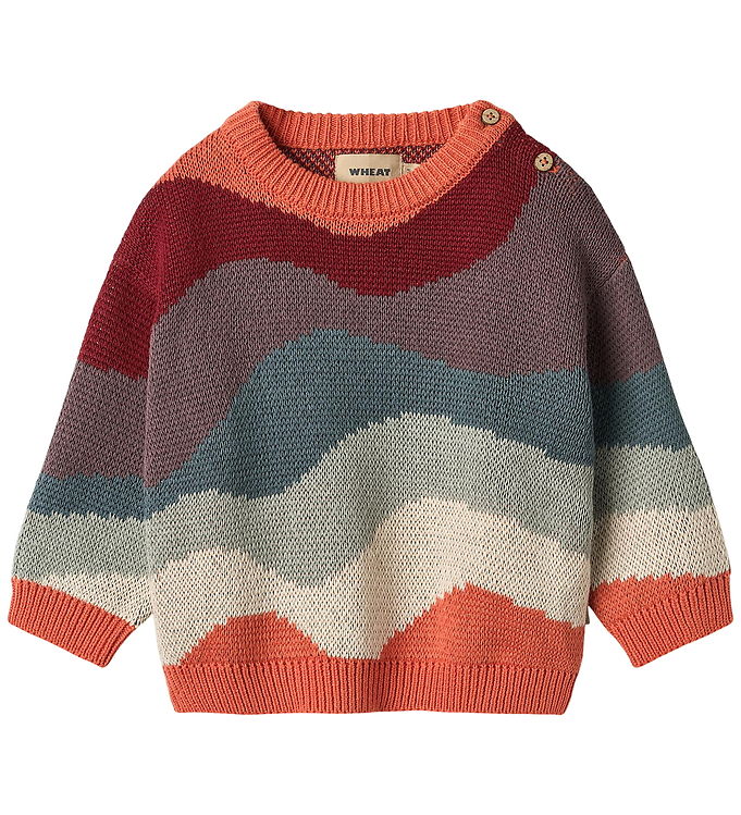 Wheat Bluse - Strik - Knud - Multi