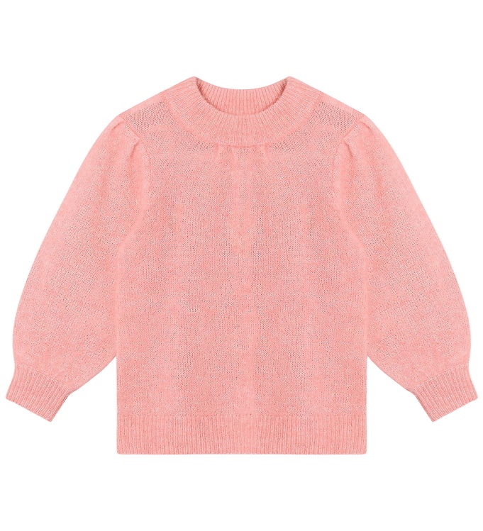 Fliink Bluse - Uld/Nylon - Strik - Star - Candy Pink