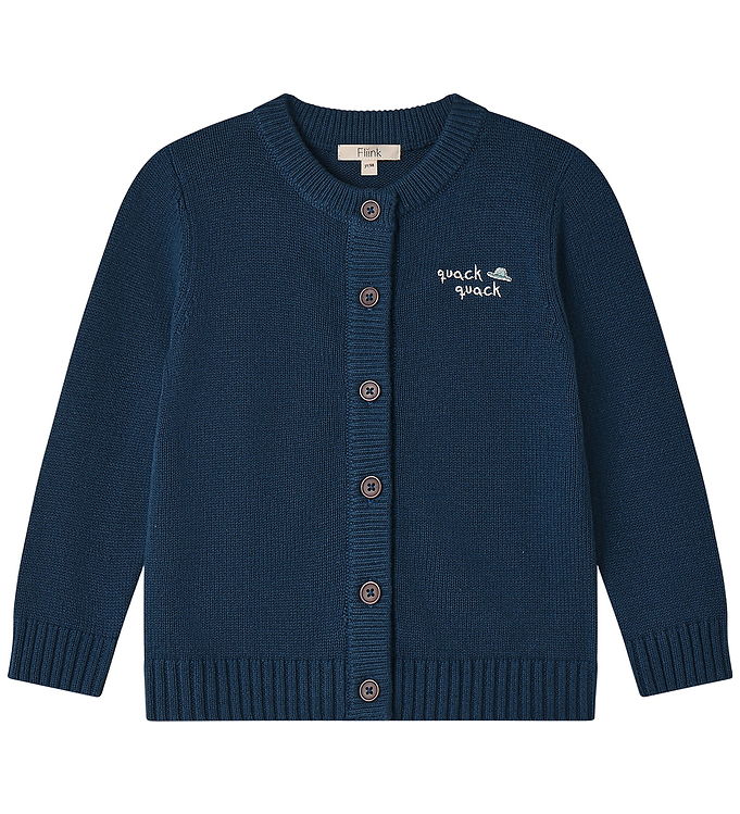 Fliink Cardigan - Strik - Mahdi - Insignia Blue