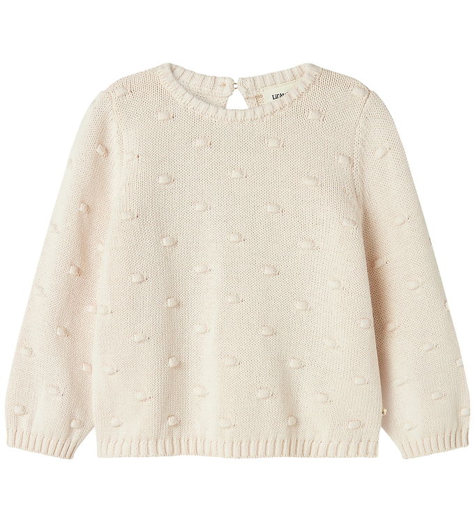 Lil' Atelier Bluse - Strik - NmnGable - Pastel Parchment