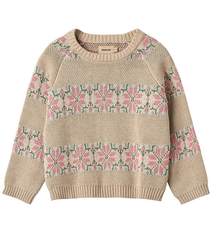 Wheat Bluse - Strik - Alberte - Warm Sand