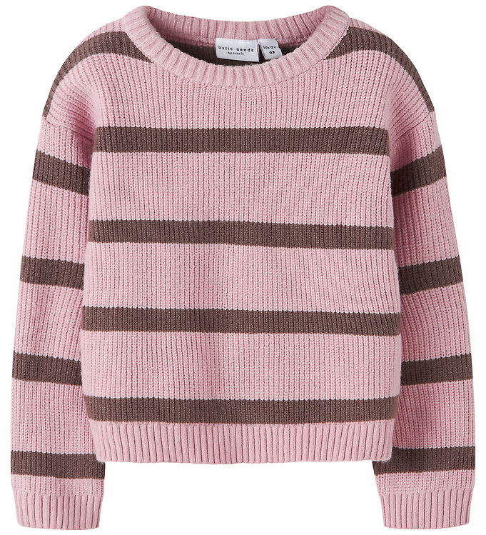 Name It Bluse - Strik - NmfVanilla - Burnished Lilac/W. Pepperc