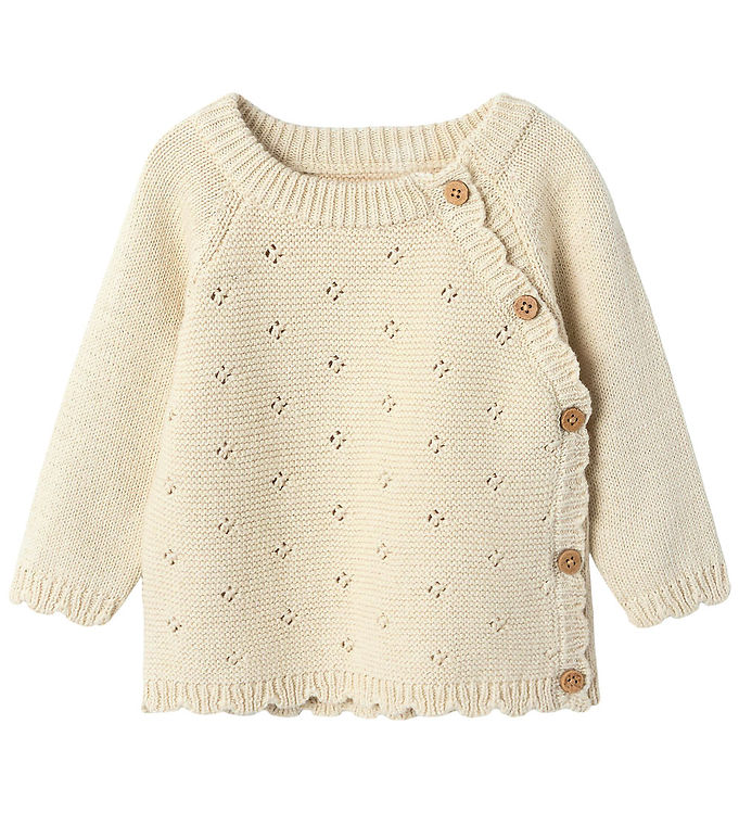 Lil Atelier Bluse - Strik - NbfLaguna - Turtledove