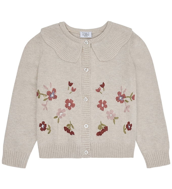 Hust and Claire Cardigan - Strik - Camilia - Wheat Melange