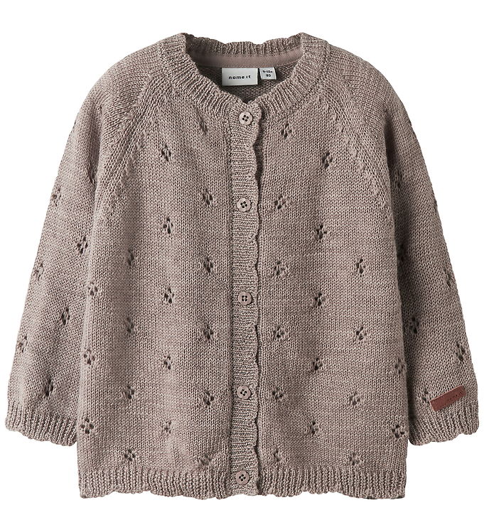 Name It Cardigan - Uld - Strik - NbfWrilla - Satellite