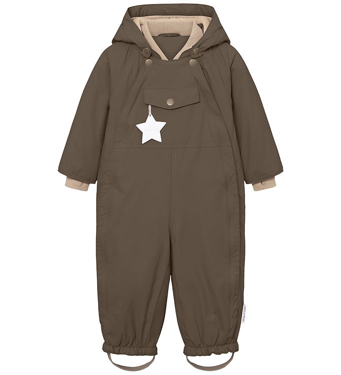 Mini A Ture Flyverdragt - MatWisti Fleece - Tarmac green