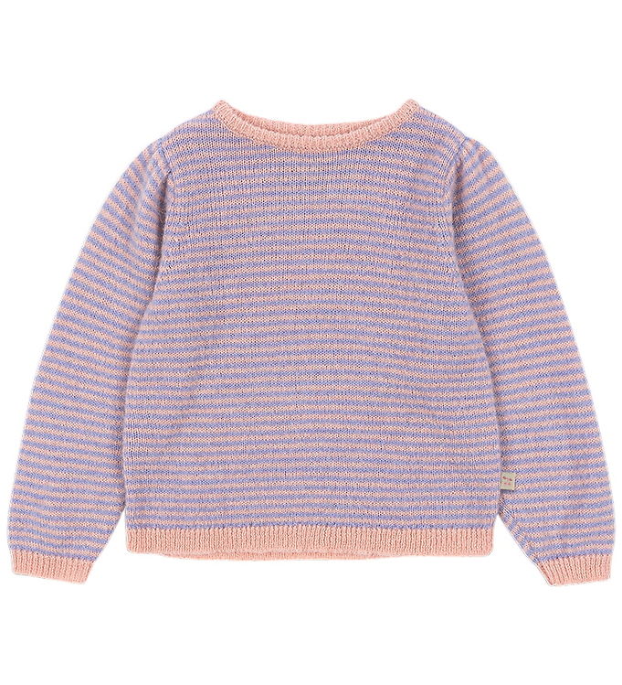 Konges Sløjd Bluse - Uld - Strik - Berle - Purple/Pink Dolphin