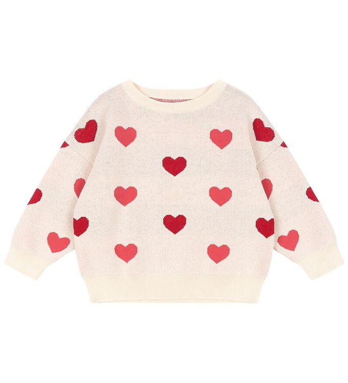 Konges Sløjd Bluse - Strik - Lapis - Coeur Coloré Duo Pink