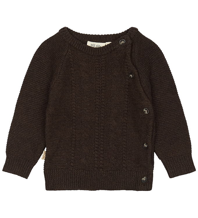 Petit Piao Bluse - PPDago - Strik - Brun