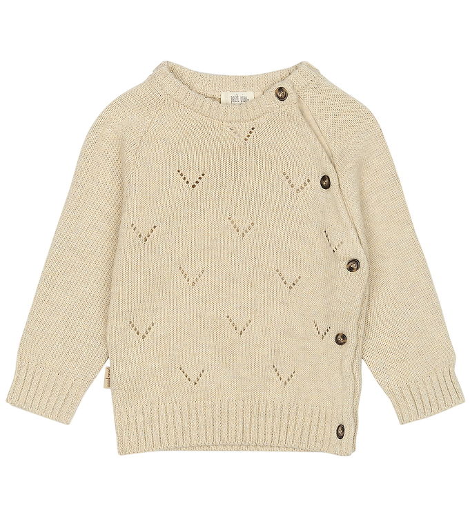 Petit Piao Bluse - PPDaqa - Strik - Off White