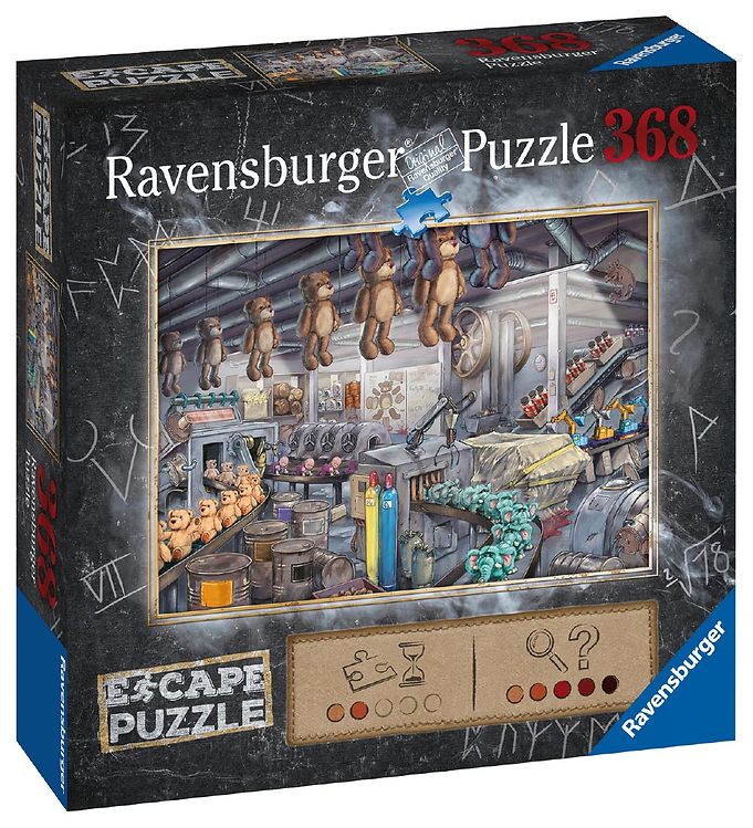 Ravensburger Puslespil - 368 Brikker - Escape Toy Factory