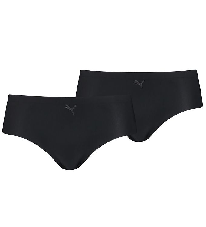 4: Puma Hipsters - Seamless - 2-pak - Sort