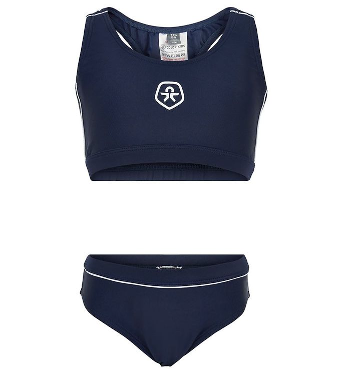 4: Color Kids Bikini - UV50+ - Dress Blues