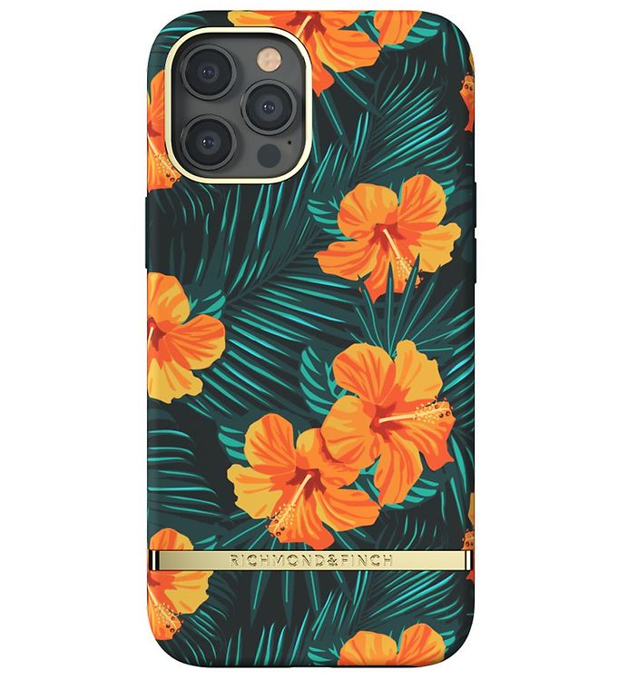 Image of Richmond & Finch Cover - iPhone 12 Pro Max - Orange Hibiscus - OneSize - Richmond & Finch Cover (216520-1072897)