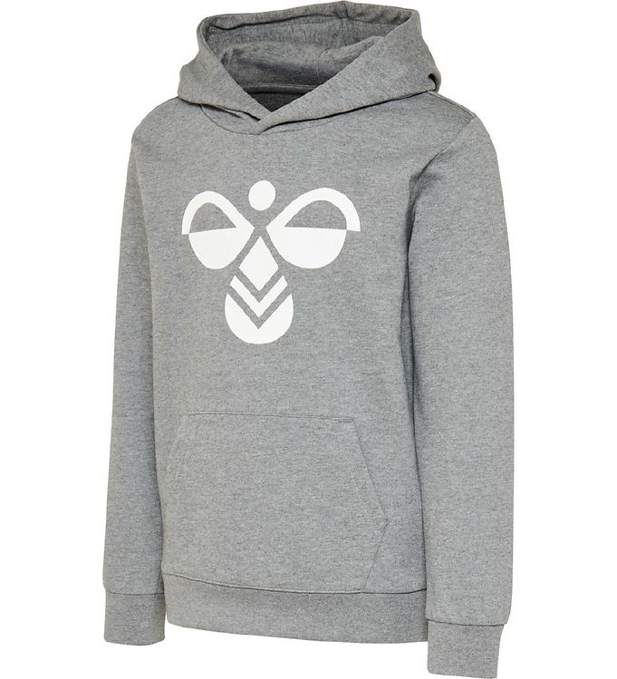 4: Hummel Cuatro Hættetrøje Unisex Hoodies Og Sweatshirts Grå 104