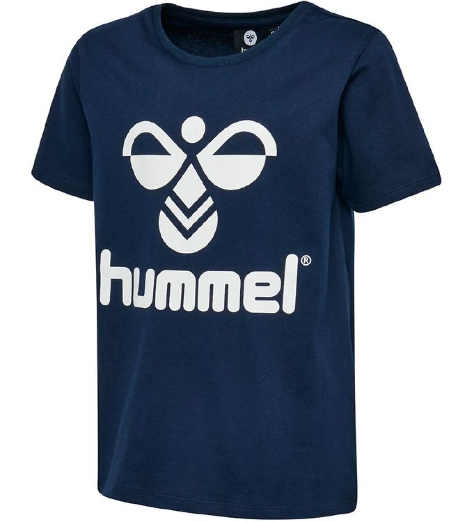 fortryde lidenskab Somatisk celle Hummel T-shirt - Tres - Navy » Altid fragtfri levering i DK