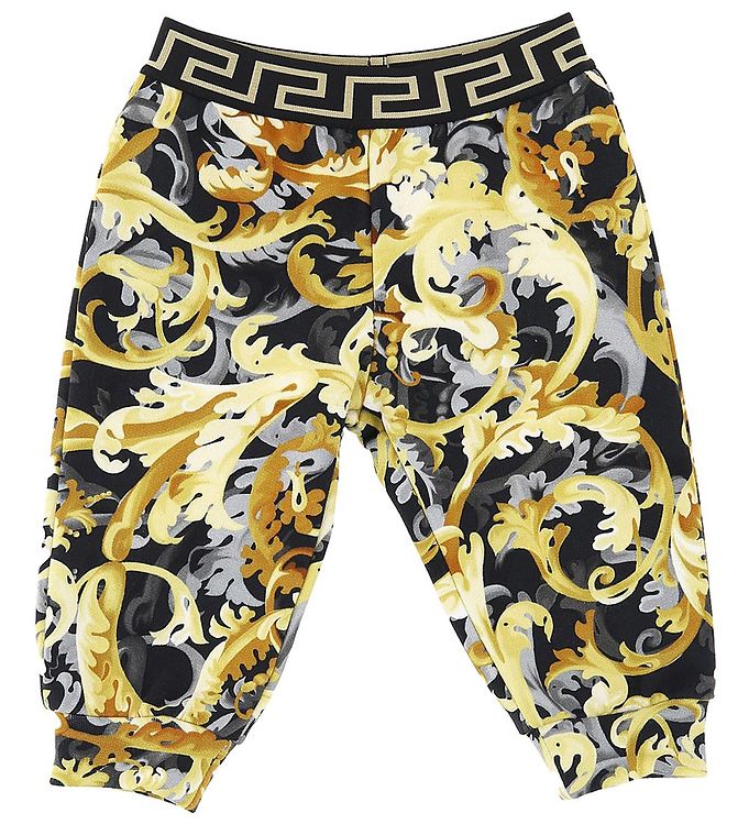 8: Versace Sweatpants - Sort/Guld