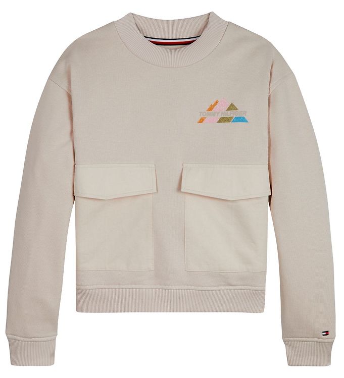 10: Tommy Hilfiger Sweatshirt - Smooth Stone