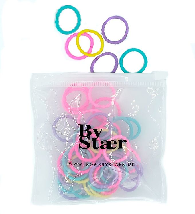 By Stær Mini Hairbands 50 Pieces - Mix 1