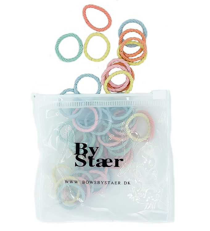 By Stær Mini Hairbands 50 Pieces - Mix 5