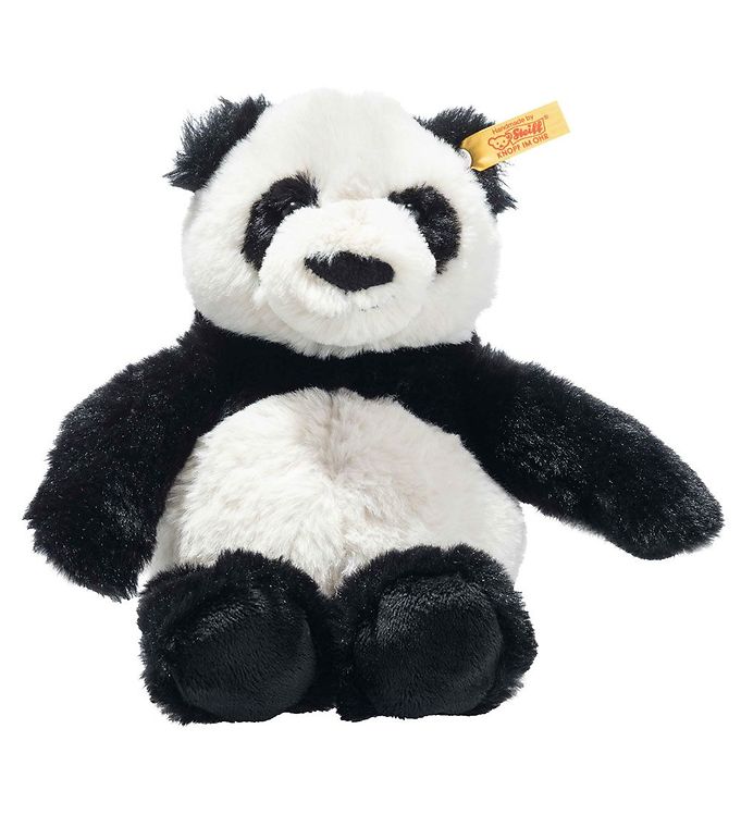 Image of Steiff Bamse - Ming Panda - 20 cm - Hvid/Sort - OneSize - Steiff Bamse (233690-1206149)